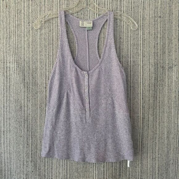 Saturday Sunday by Anthropologie Lucie Lilac Sweater Racerback Tank, Size XS - Picture 1 of 5